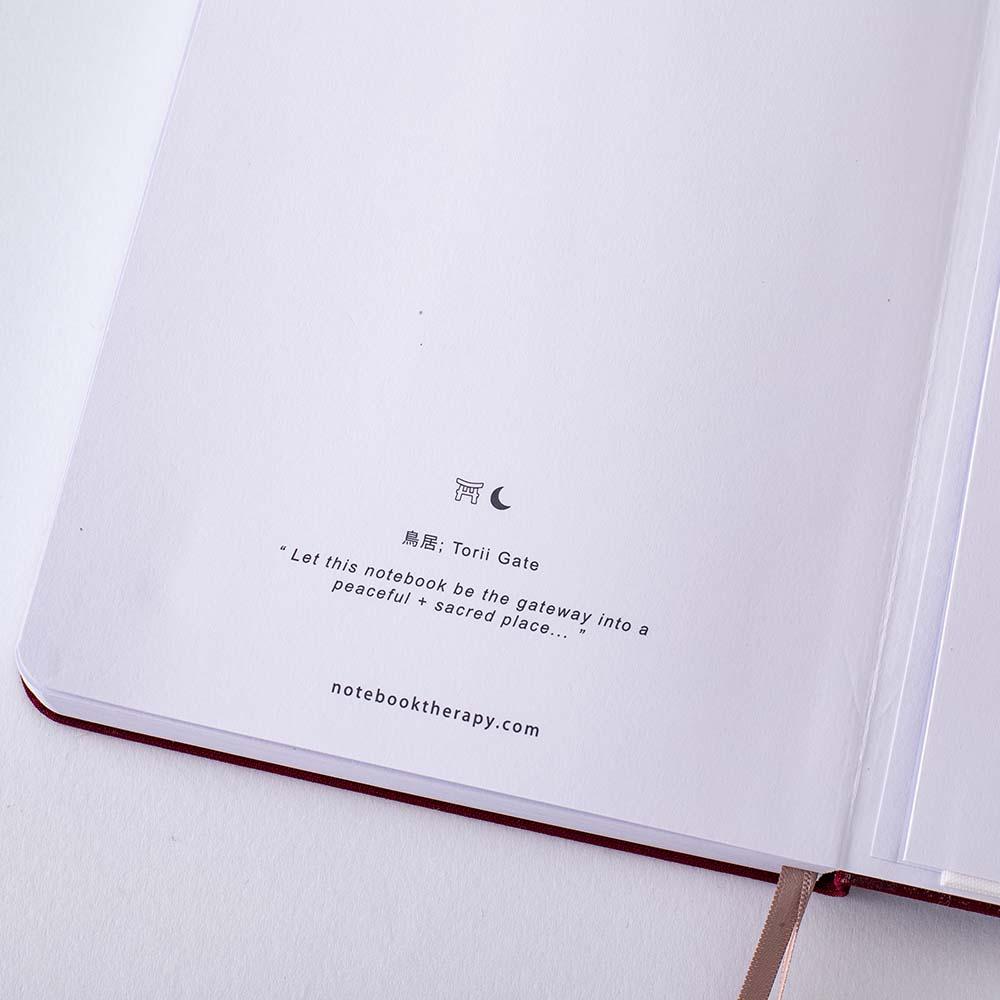 Tsuki 'Torii Edition' Limited Edition Bullet Journal ☾