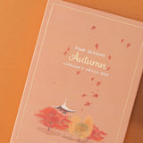 Close up of the Tsuki Four Seasons: Autumn Collector’s Edition 2022 Bullet Journal box