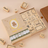 Tsuki Cottage Friends bullet journal stamp set