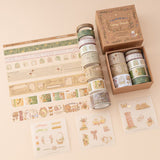 Cottage Friends washi tape set flatlay