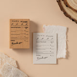 Scent of the forest receipt style stamp 