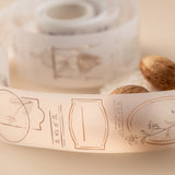 Close up of functional tape