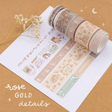 Tsuki ‘Nara’ Washi Tape Set ☾
